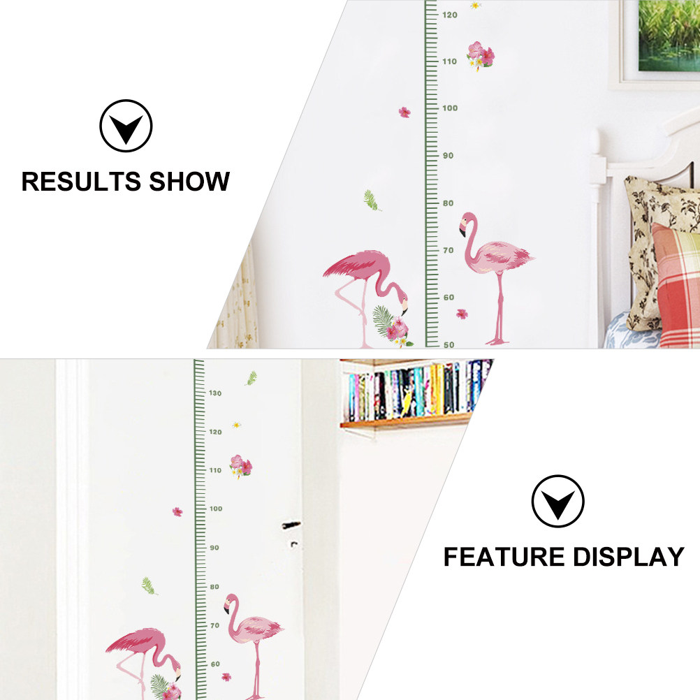 2Pcs Height Ruler Kids Sticker - Wall Decal Nursery 评论和价格