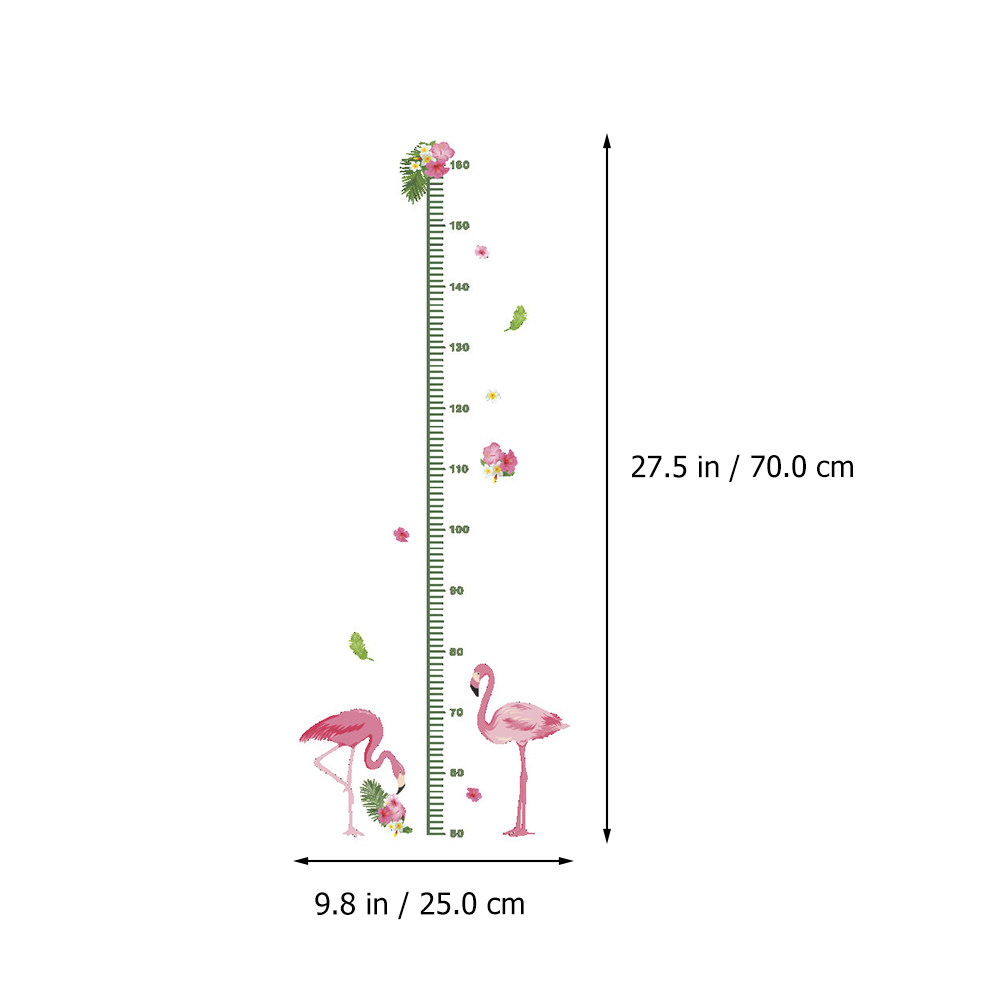 2Pcs Height Ruler Kids Sticker - Wall Decal Nursery 评论和价格
